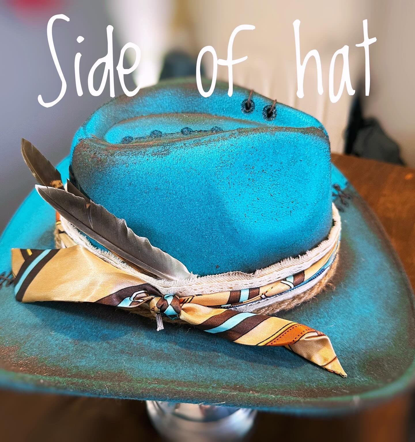 Beautiful in Brown and Turquoise