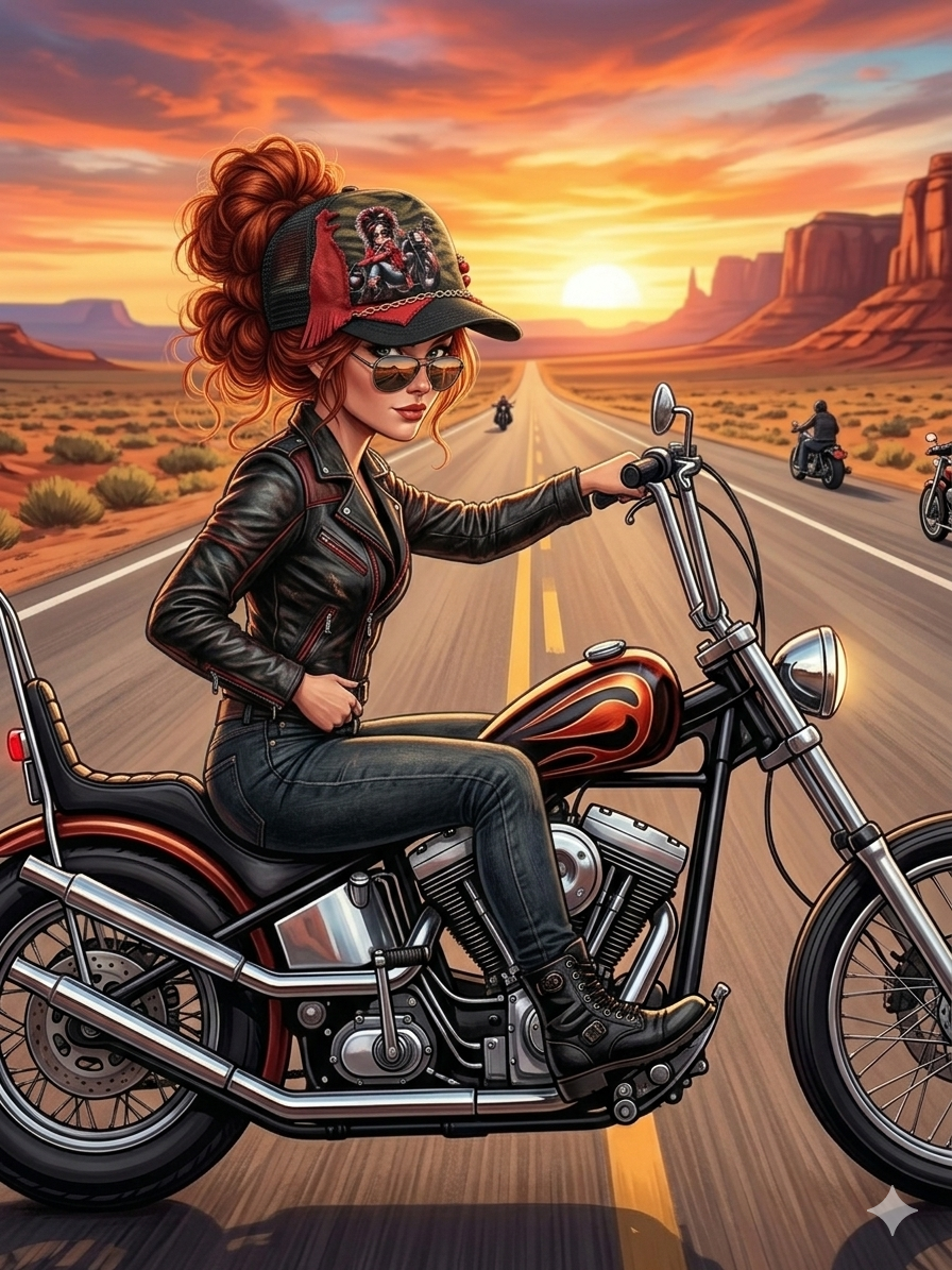 Road Rebel Trucker Hat
