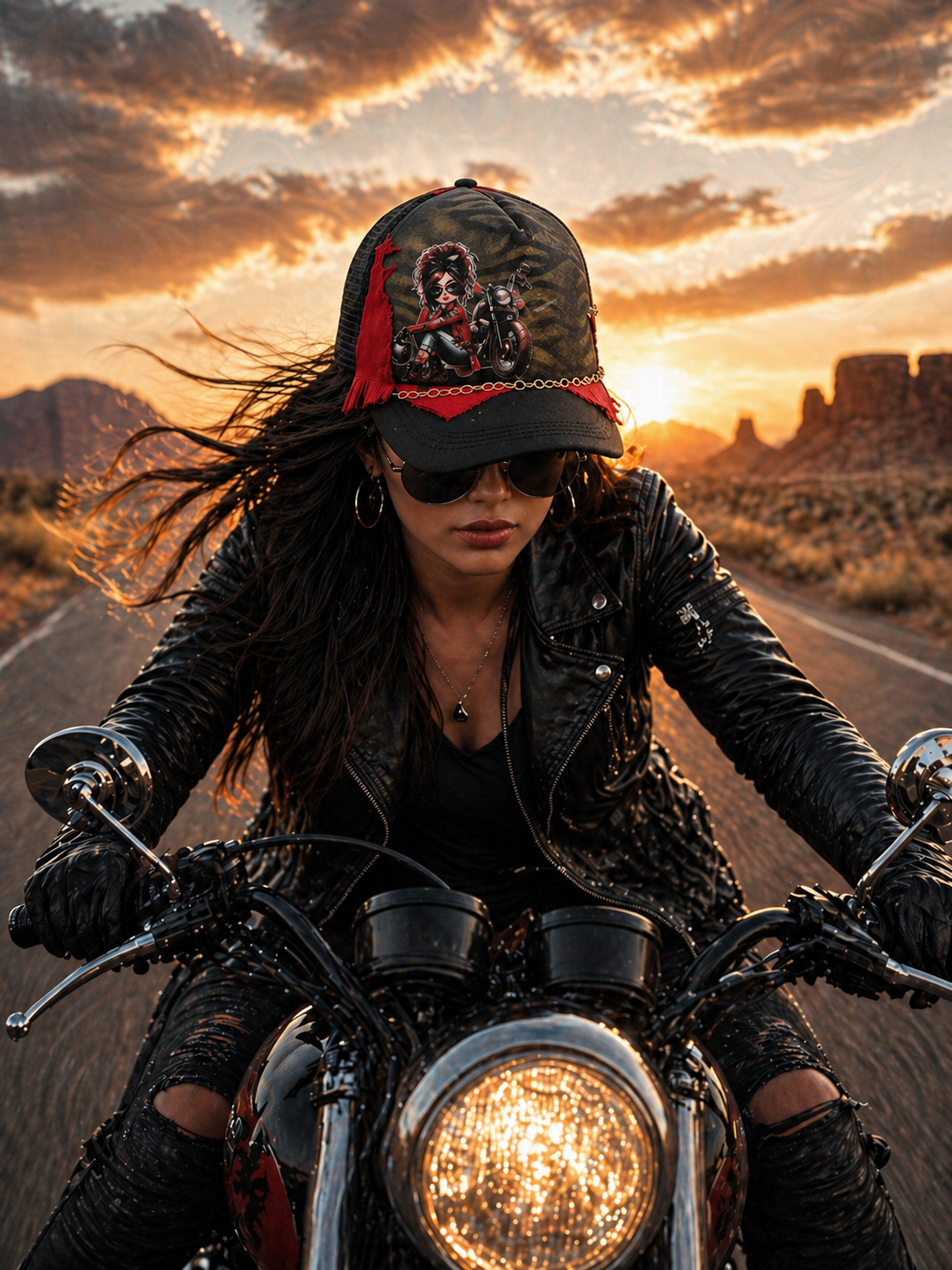 Road Rebel Trucker Hat